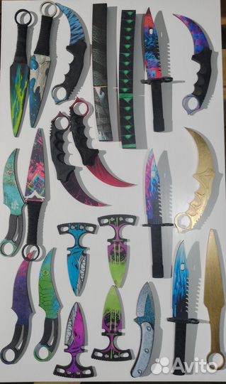 Деревянные ножи из standoff 2