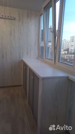 Отделка балконов