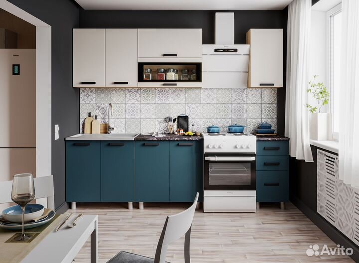 Кухонный гарнитур Контемп готовое решение