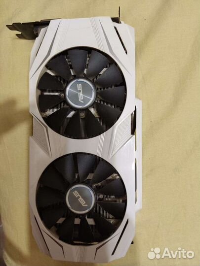 Видеокарта Asus dual geforce gtx 1060 3 gb