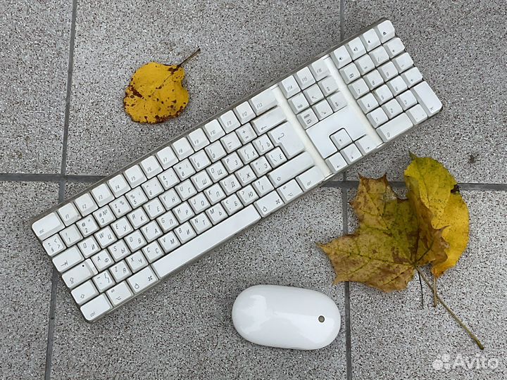 Клавиатура и мышь Apple iMac (Mac mini)