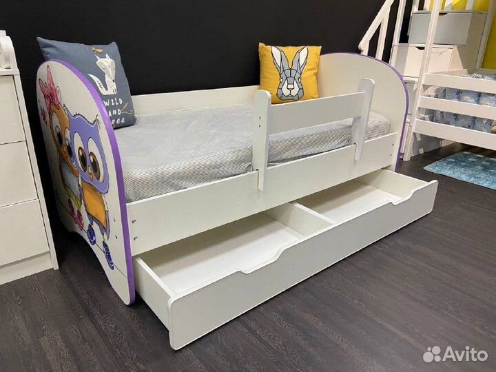 Детская кровать с Бортиком