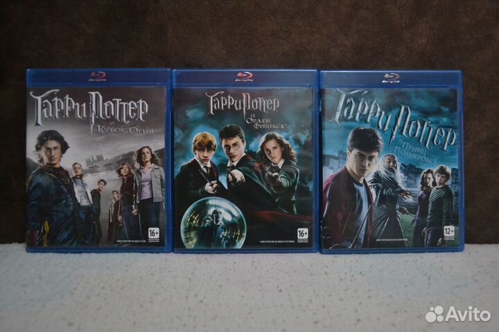 Гарри Поттер полная коллекция фильмов Blu-Ray