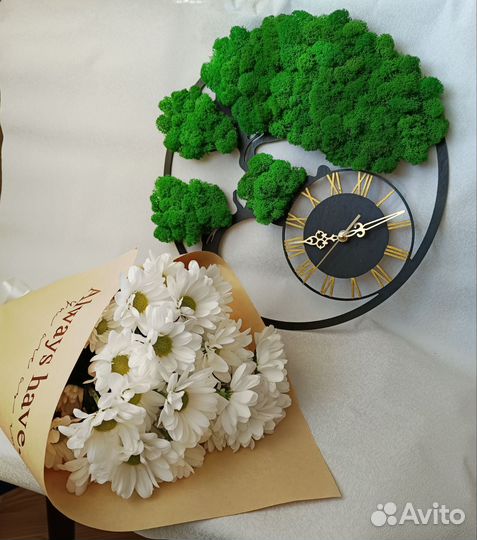 Панно Дерево Жизни с часами