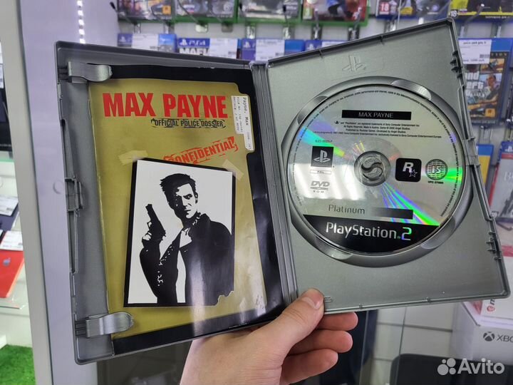 Игра Max Payne для PS2