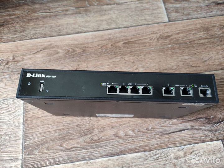 D-link DSR-500 A1 гигабитный маршрутизатор