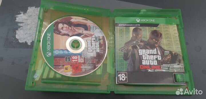 Диск GTA 5 Xbox One