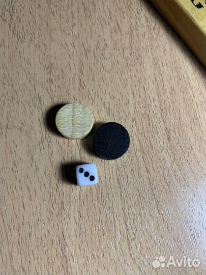 Набор 3 в1 Шахматы, Шашки, Нарды из дерева