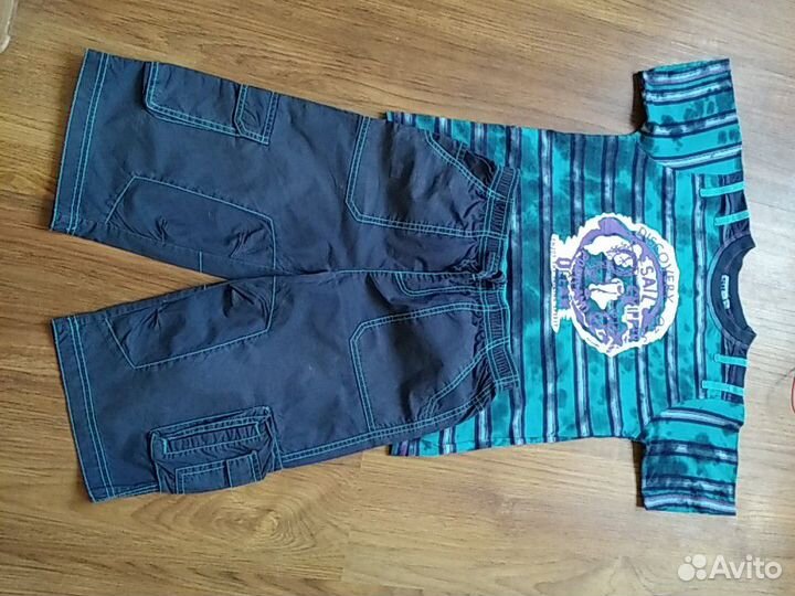 Шорты+футболка на 8- 9лет