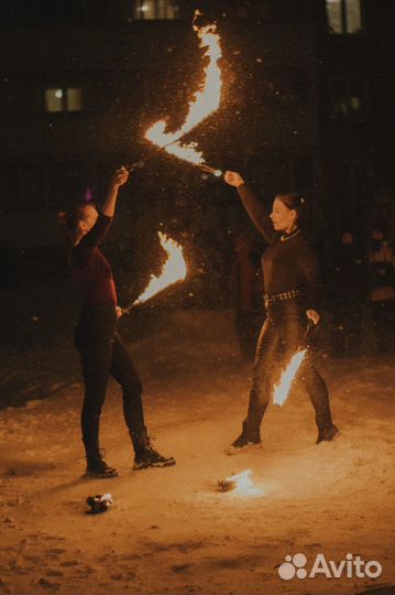 Огненное и световое шоу 