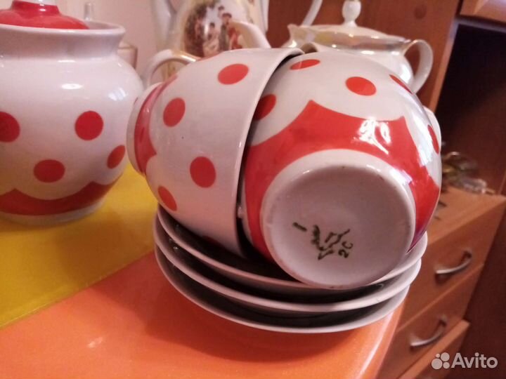 Чайный сервиз. СССР. Городницкий. Ф. З