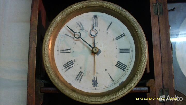 Старинные настенные часы мозер И К. москва