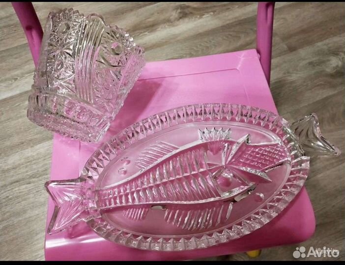 Вазы хрустальные