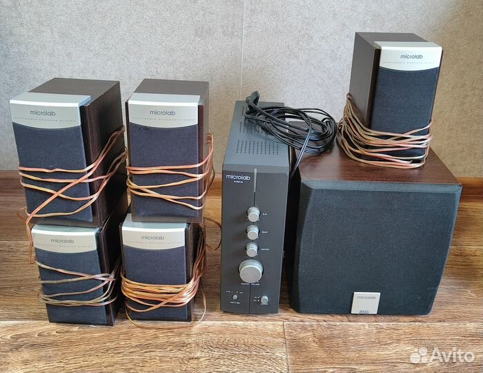 Акустическая система 5.1 колонки сабвуфер Microlab