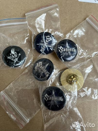 Значки/магниты с концертов