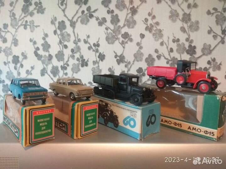 Модели автомобилей СССР 1:43