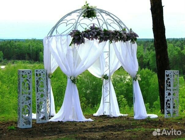 Арка свадебная куполом разборная