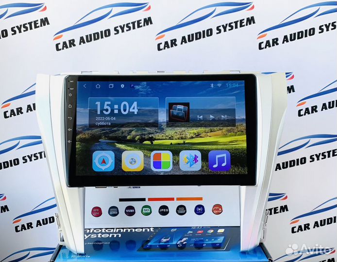 Магнитола андроид Toyota Camry 55 2014-2017