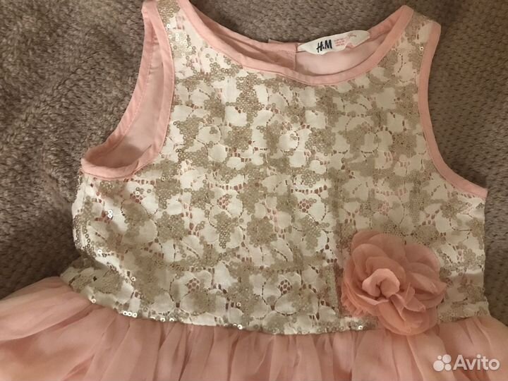 Нарядное платье рост 120