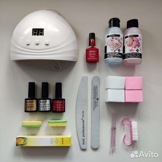 Маникюрный набор стартовый для покрытия