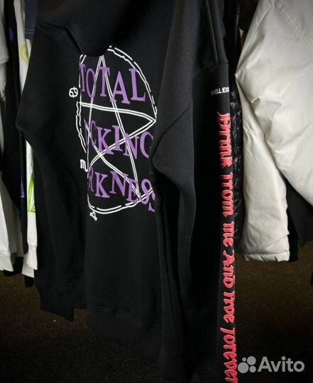 Худи Vetements Total Fucking Darkness