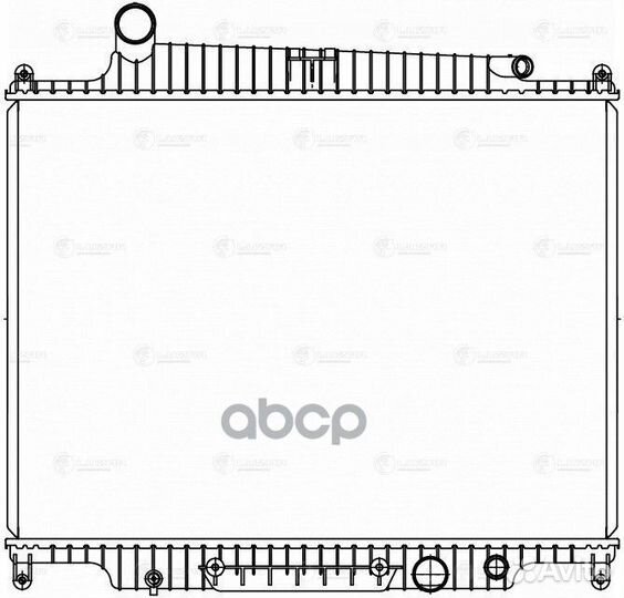 Радиатор охл. для а/м Land Rover Range Rover II