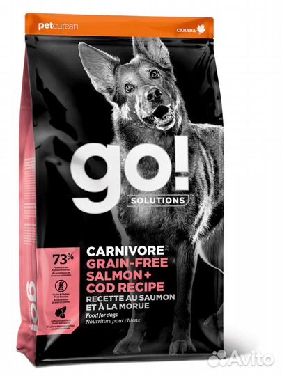 Корм GO Solutions беззерновой для собак всех возр