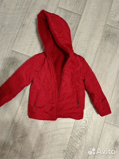 Куртка парка для девочки 110
