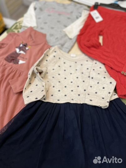 Одежда на девочку 2-3 года пакетом