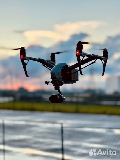 Аэросъемка с квадрокоптера DJI Inspire 2 X7/X5