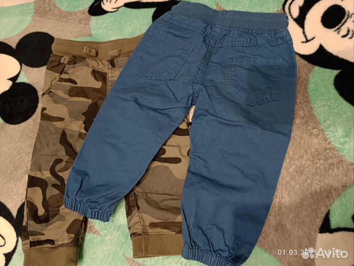 Брюки легкие 80