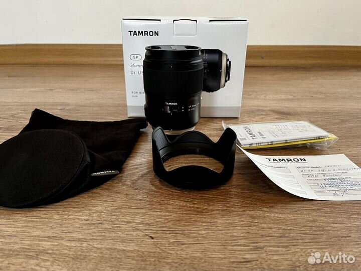 Tamron 35mm f/1.4 SP Di USD Nikon F