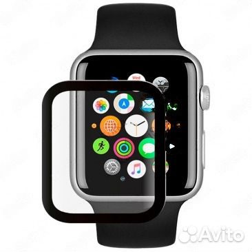 Защитное стекло для Apple Watch S4 / S5 44mm Full