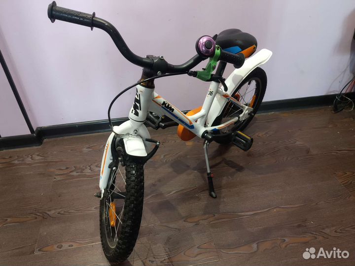 Детский велосипед KTM 16 белый