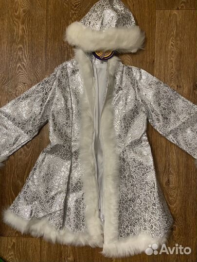 Костюм снегурочки 5-7лет