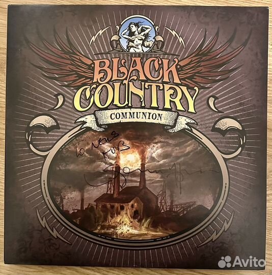 Black Country Communion 2LP 2010 UK С АВТОГРАФОМ
