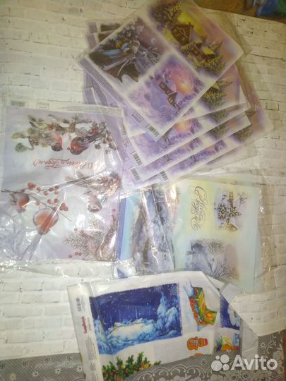 Декупажные карты