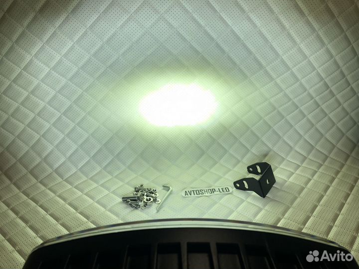 Фара LED дальний свет дхо 12/24V