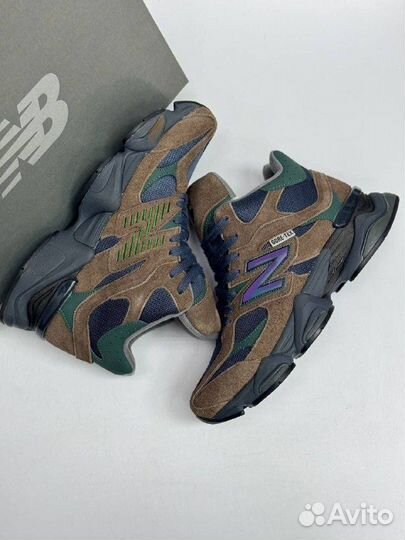 Кроссовки new balance 9060 зимние с мехом