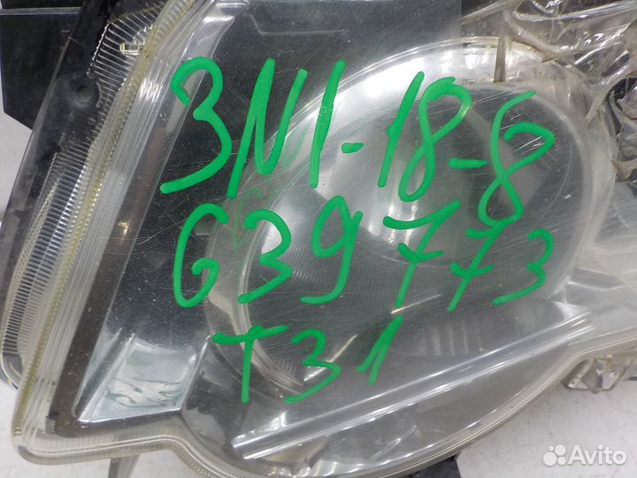 Фара левая Nissan X-Trail (T31) 2007