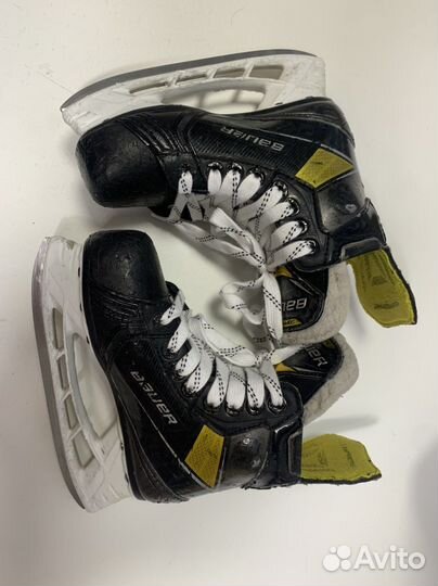 Хоккейные коньки детские Bauer 3s pro размер 12