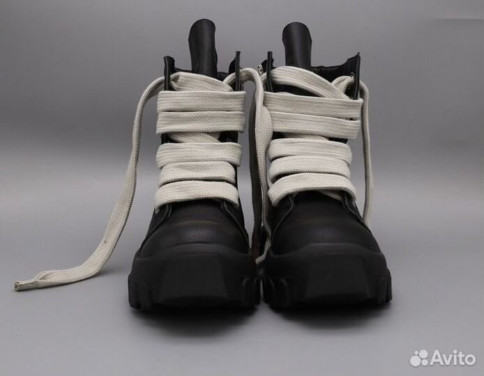 Rick Owens Bozo tractor Boots