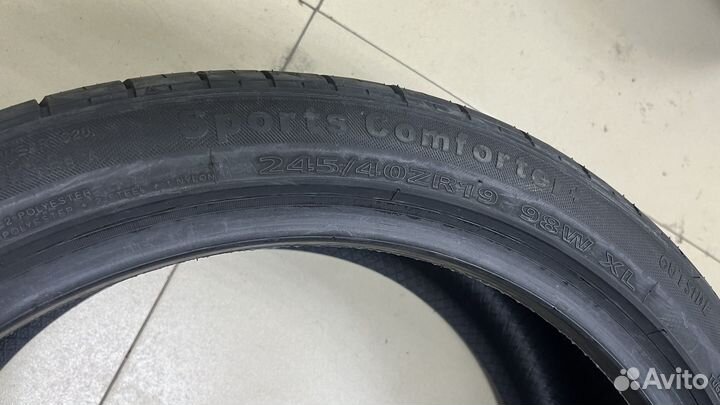 Altenzo Sports Equator 245/40 R19 и 275/35 R19 100Y