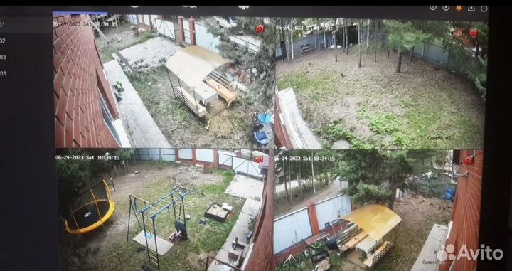 Установка камер видеонаблюдения