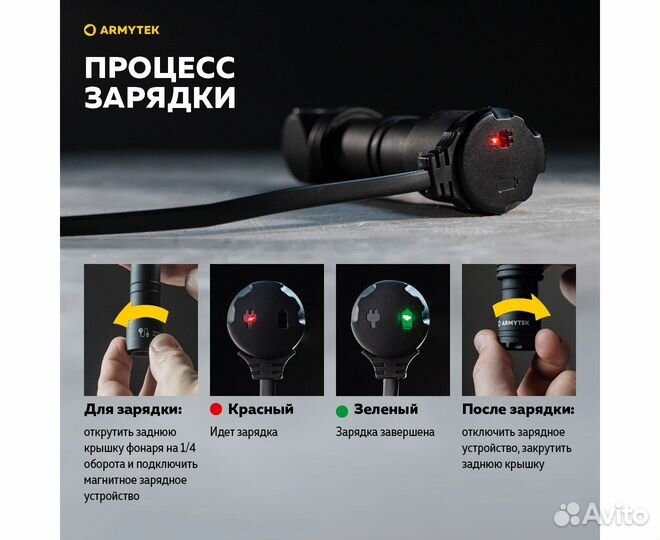 Фонарик Armytek wizard C2 PRO MAX