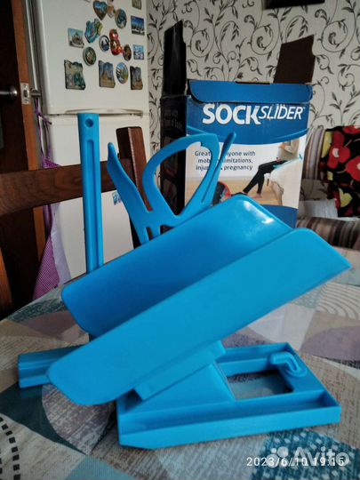 Приспособление для одевания носок