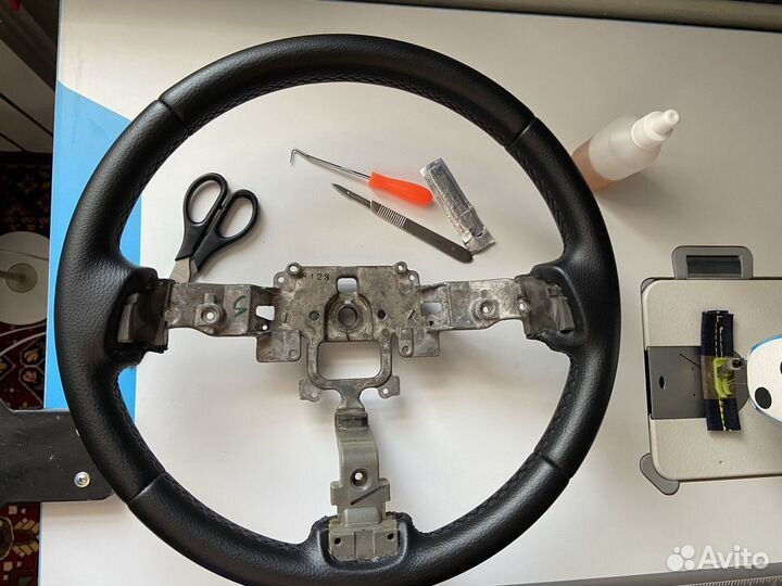 Перешив руля, ручки кпп
