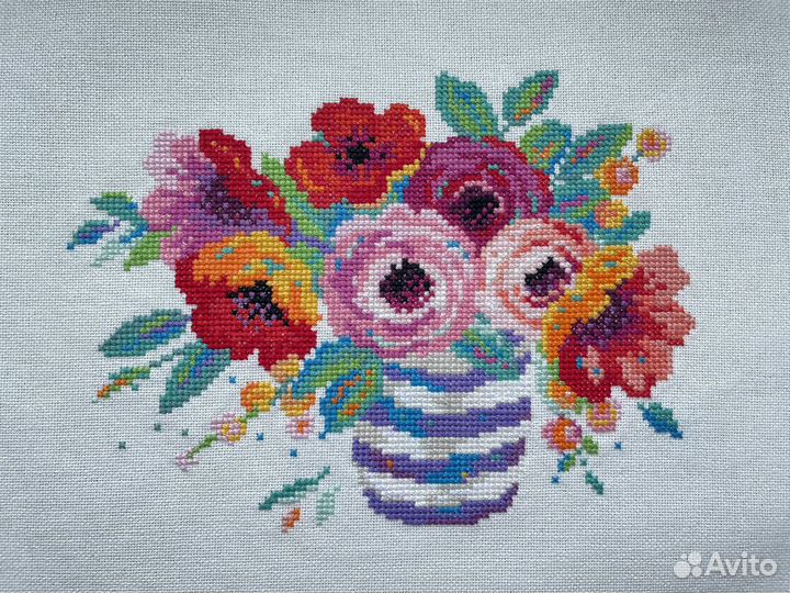 Взрыв цвета (вышивка крестиком)