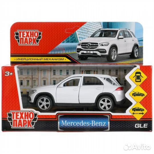Машина Технопарк металл Mercedes-Benz GLE 2018 12