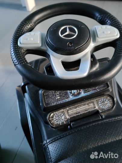 Детская машинка каталка толокар mercedes